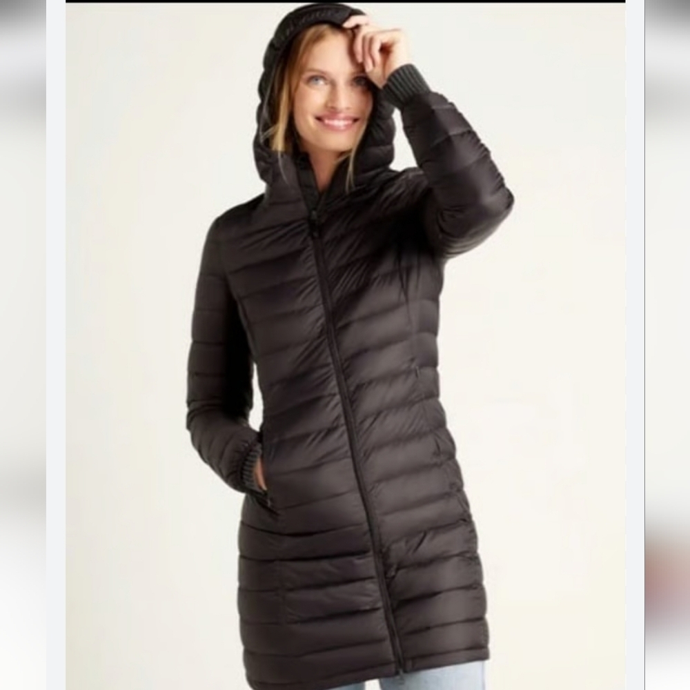 Quince Packable Puffer Jacket Mid-Length XS NWT